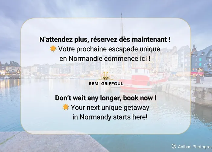 Apartment Le Bois Bleu 2nd Floor Elegance & Comfort In The Heart Of Honfleur