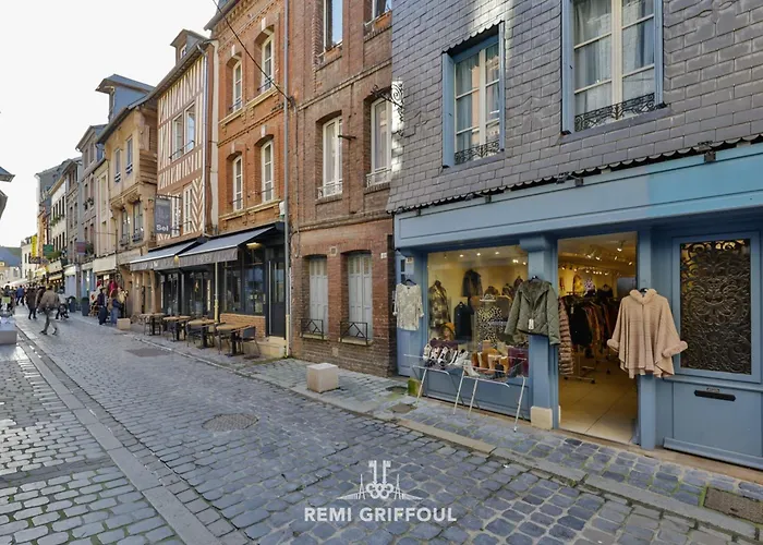 Daire Le Bois Bleu 2nd Floor Elegance & Comfort In The Heart Of Honfleur